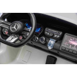 Elektrické autíčko Mercedes-Benz GT63 AMG - dvojmiestne, biele